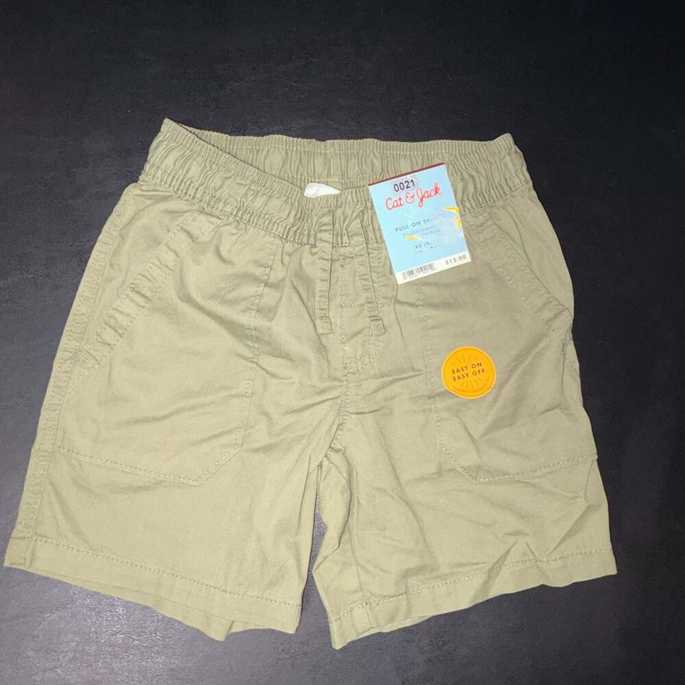 Cat & Jack Boys Pull-On Shorts, XS (4/5)